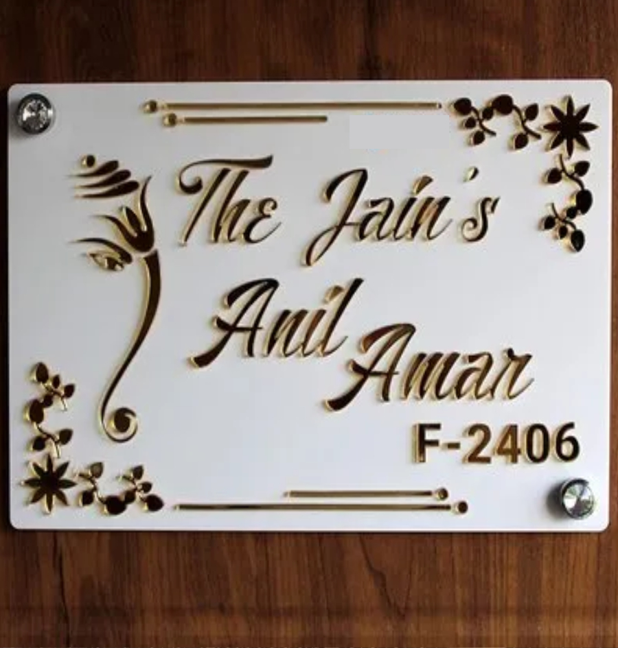 Steel & Acrylic Name Plates